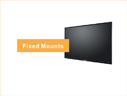 For space saving to use this fixed tv mounts